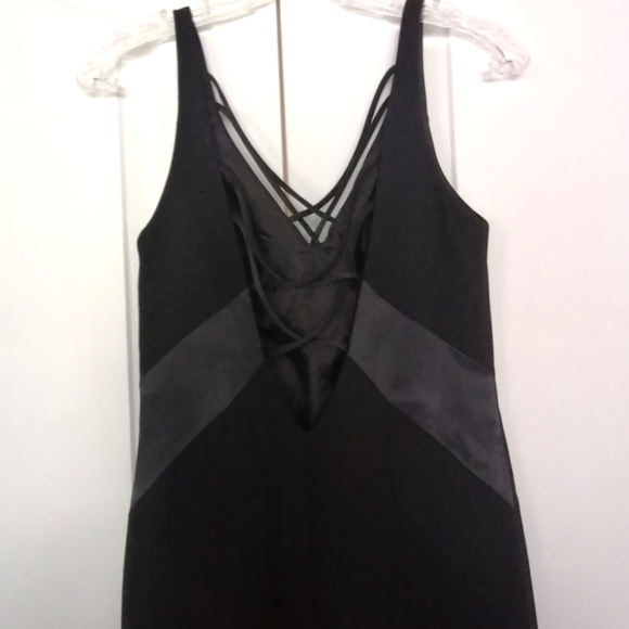 NUIT long black evening dress - Picture 1 of 7